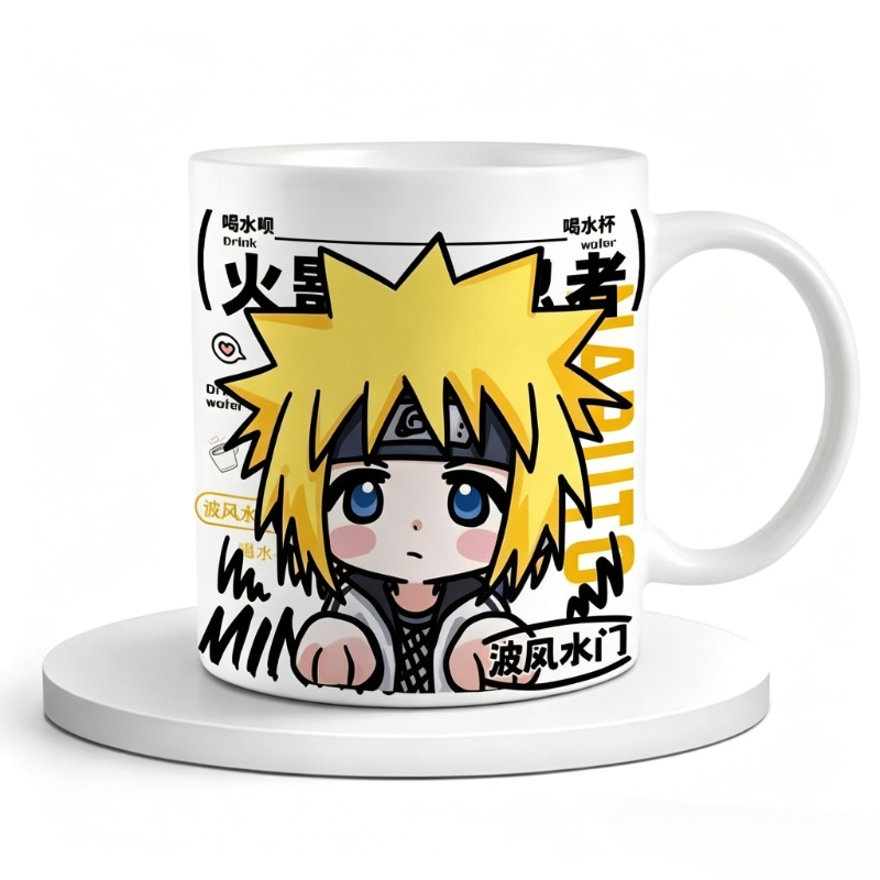NARUTO Uchiha Sasuke Uzumaki N - огляд і ціна Anime Merchandise Mugs