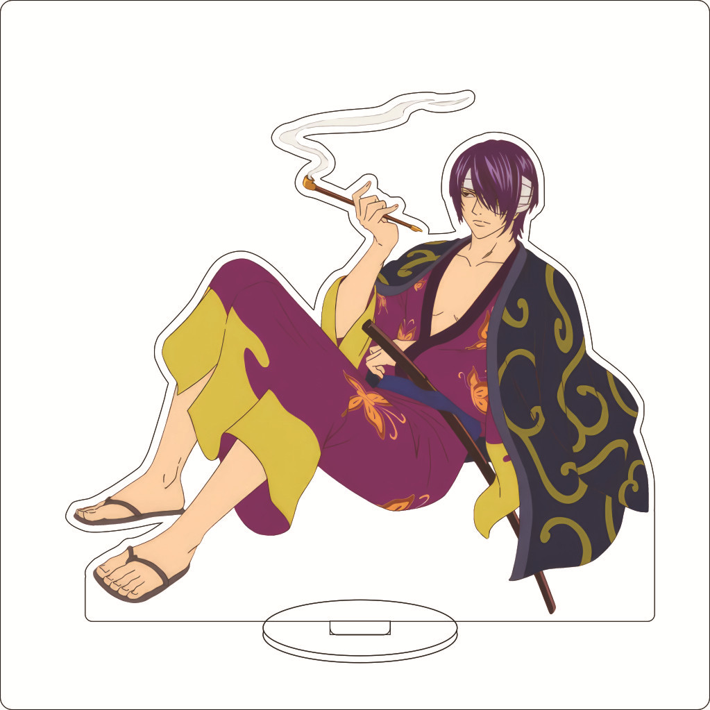 16CM Anime Gintama Sakata Gint - огляд і ціна Anime Merchandise Collection