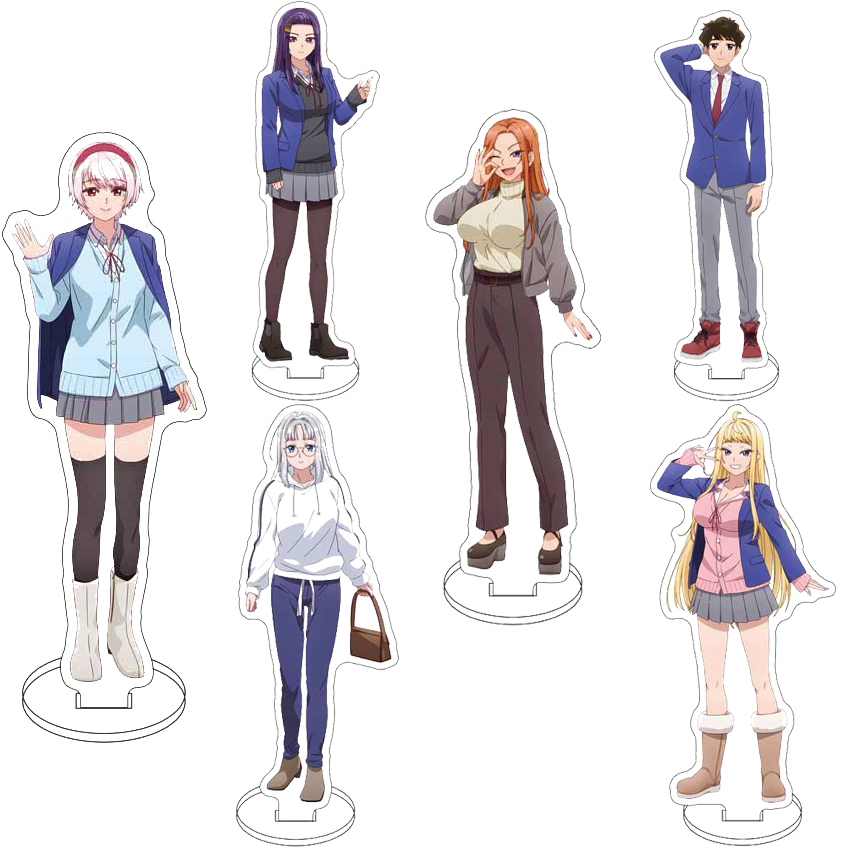 16CM Acrylic Figure Stand Anim - огляд і ціна Anime Merchandise Collection